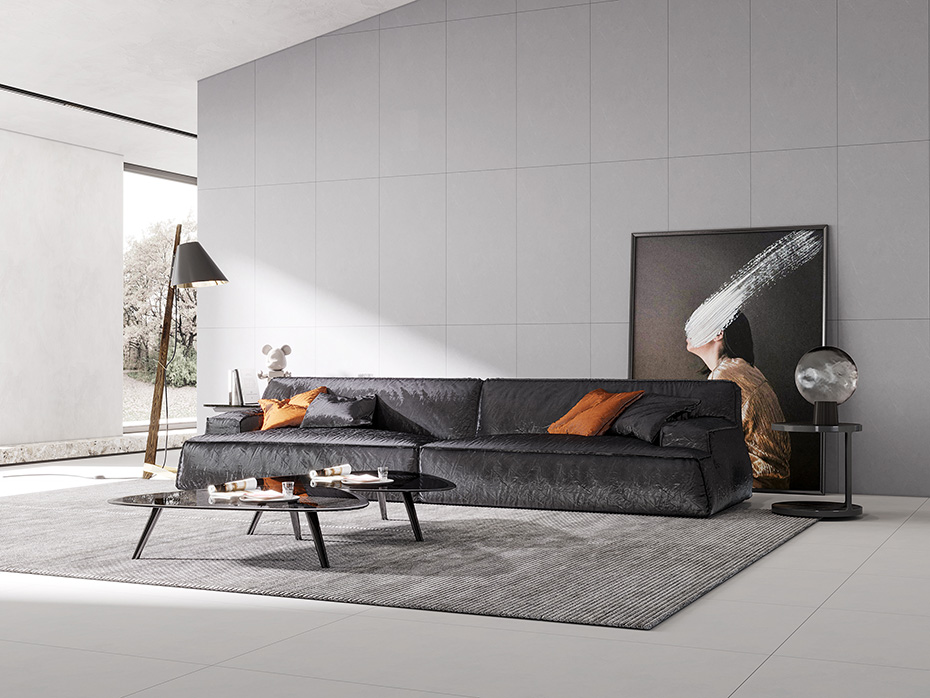 A12R988H+A75R988-大平層客廳效果